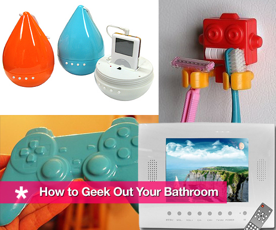 Geeky Accessories For the Bathroom Geeky Accessories For the Bathroom