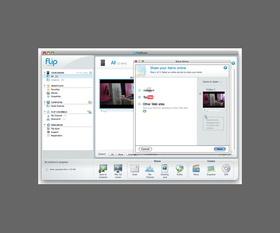 Flip Video Releases New FlipShare Software