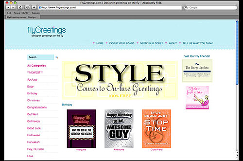 Free Cute Designer eCards From flyGreetings