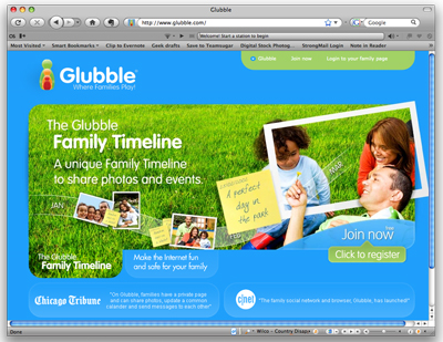 Website of the Day: Glubble 