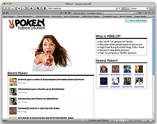 Website Pokely Lets You Poke Twitter Users Like You Do on Facebook