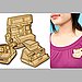 Wooden Polaroid Pins