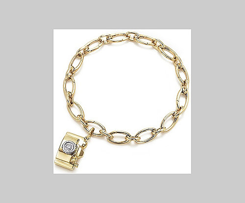 Tiffany Camera Charm Bracelet Tiffany Camera Charm Bracelet
