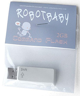 Shift Key USB 2GB Flash Drive For Storing Data and Photos