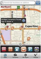 MapQuest Launches a New iPhone 4 Mobile Version 