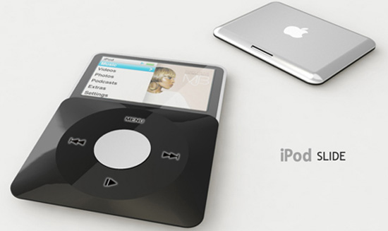Photos of the Concept iPod Slide