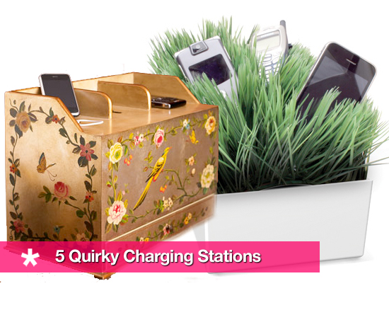 Strange Looking Charging Stations
