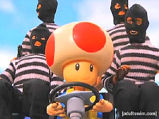 Adult Swim's Robot Chicken Satirizes Toad and Mario Kart For Funny Video