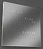 QLockTwo Tells Time by Using Words
