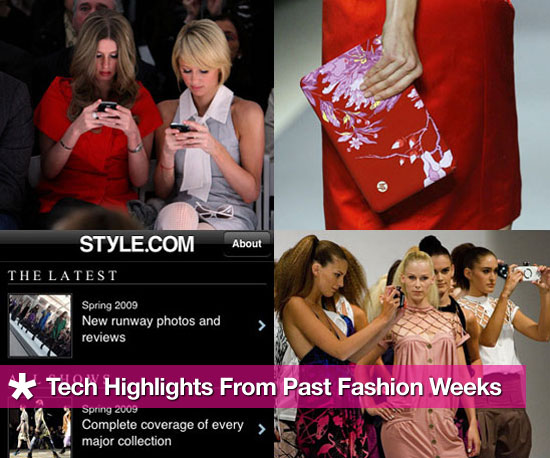 Tech Highlights From Past Fashion Weeks Tech Highlights From Past Fashion Weeks