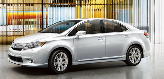 Photos of the Lexus HS Hybrid