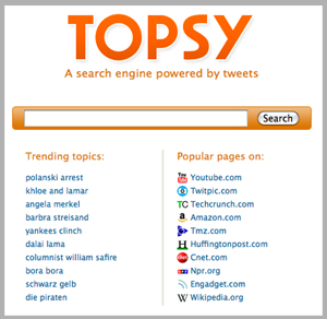 Website of the Day: Topsy 