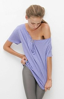 Fab Finger Discount: Sauce Drape Safety Pin Tee 