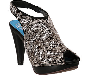 Jeffrey Campbell Jenny-C Black Leather Mules Jeffrey Campbell Jenny-C Black Leather Mules