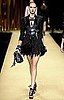 The Look For Less: Louis Vuitton Feathered Skirt 