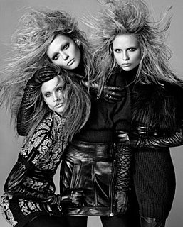 Photos From Phi 2009 Fall Ad Campaign Featuring Anna Selezneva, Sasha Pivovarova, and Natasha Poly