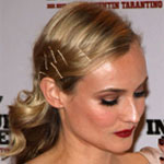 How-To: Diane Kruger's Offbeat Bobby-Pinned Style How-To: Diane Kruger's Offbeat Bobby-Pinned Style