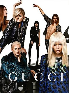 Anja Rubik Stars in Gucci's Fall 2009 Ad Campaign