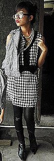 Look of the Day: Hot Houndstooth 