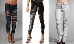 How Much Is Too Much When It Comes to Shredded Jeans? 