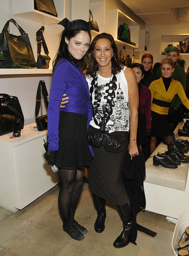 Coco Rocha and Donna Karan Coco Rocha and Donna Karan