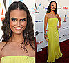 Photo of Jordana Brewster in Yellow Dress at 2009 ALMA Awards