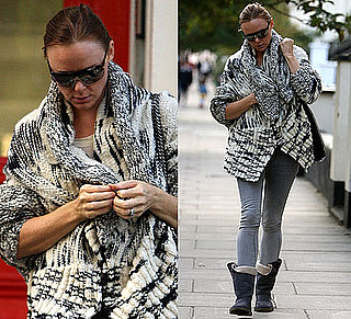 Photo of Stella McCartney in Zebra Print Cardigan in London