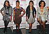 Photo of Gabrielle Union, Eve, Tracie Thoms, and Nia Long at Good Hair Premiere in LA