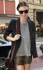 Photo of Miranda Kerr in Cat Print Mini in Sydney, Australia Photo of Miranda Kerr in Cat Print Mini in Sydney, Australia