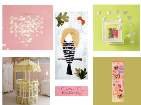 Butterfly Decor for a Kid's Room
