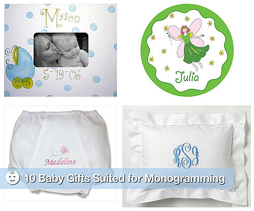 Monogrammed Baby Gifts