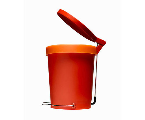 A trash can full of... A trash can full of...