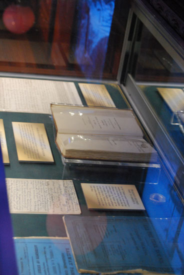 Texts in Glass Cases
