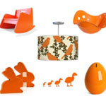 Orange Baby Room Nurseries