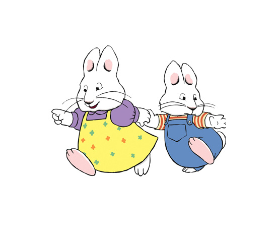 Where are Max and Ruby's parents?