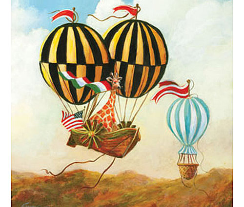 Antique Balloon Canvas Antique Balloon Canvas