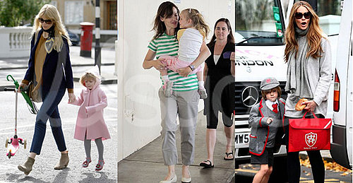 Celebrity Moms Setting the Dress Code for School Drop Offs