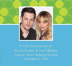 Nicole Richie Gives Birth to Baby Boy Sparrow Madden