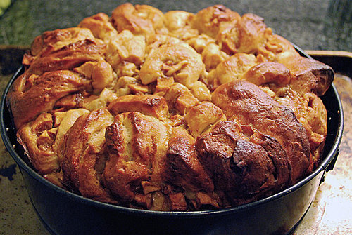 Round Apple Challah Round Apple Challah