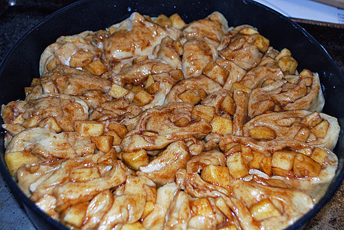 Round Apple Challah Round Apple Challah