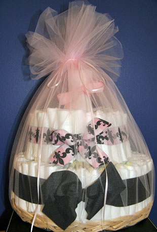 One Pretty Diaper Cake One Pretty Diaper Cake