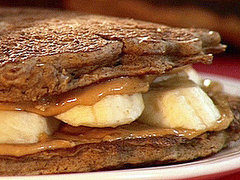Elvis Pancake Sandwiches: Breakfast and Lunch!