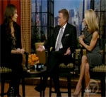 Minnie Driver on Regis and Kelly Discussing New Movie Motherhood Minnie Driver on Regis and Kelly Discussing New Movie Motherhood