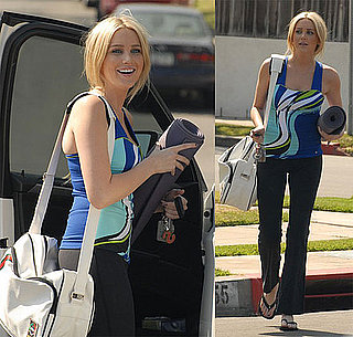 Get the Look: Stephanie Pratt's Yoga Wear