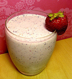 Almond Berry Banana Yogurt Smoothie