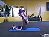 Partner Yoga Pose: Reverse Bat to Front Walkover