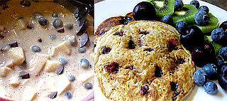 Add Fruit to Pancake Batter