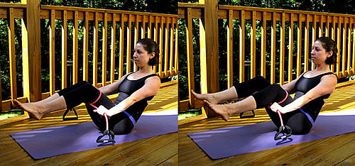 Exercise to Tone Thighs and Core Using an Exercise Band