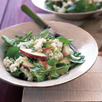 Fast & Easy Dinner: Creamy Barley Salad With Apples Fast & Easy Dinner: Creamy Barley Salad With Apples