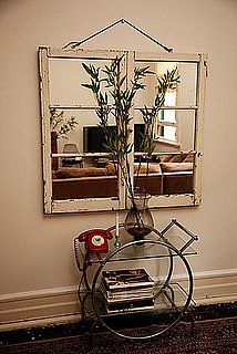 Cool Idea: Cabinet Door Mirror